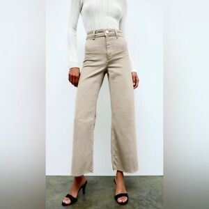 ZW COLLECTION HIGH WAIST MARINE STRAIGHT JEANS US 2